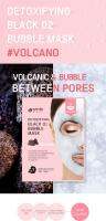 [EYENLIP] Detoxifying Black O2 Bubble Mask #Volcano 20g แผ่นมาร์กกำจัดสิ่งสกปรกและบำรุงผิวหน้า  สินค้านำเข้าจากเกาหลี ของแท้ 100%