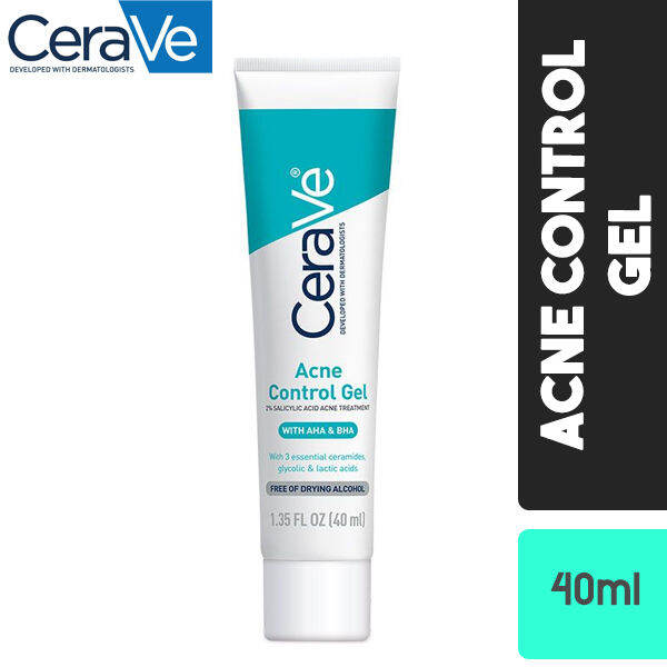 (US Version) CeraVe Salicylic Acid Acne Control Gel, Acne Treatment for