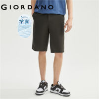 GIORDANO Men Shorts High-Tech Antimicrobial Sorona Shorts Comfort Mid Low Rise Lightweight Summer Fashion Casual Shorts 01103304 gnb