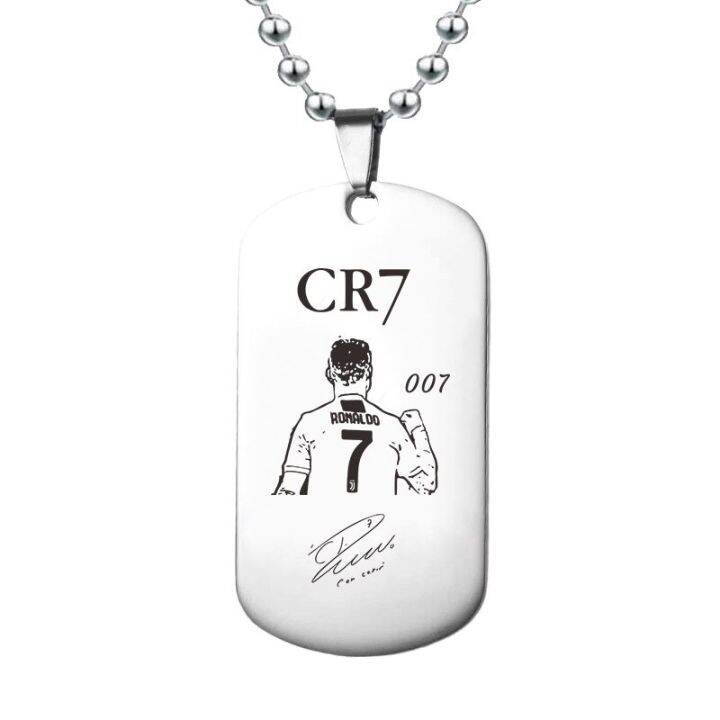 cw-stainless-steel-tag-necklace-c-ronaldo-army-brand-titanium-steel-necklace