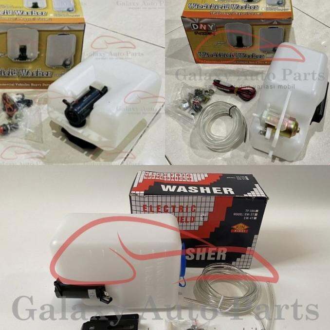 Tabung Air Wiper Universal V Set Komplit Motor Tandon Washer Lazada Indonesia