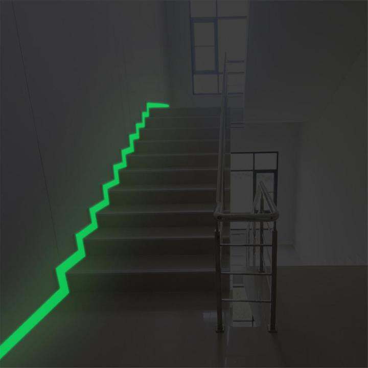 green-luminous-tape-self-adhesive-glow-in-the-dark-stickers-stage-decorative-luminous-fluorescent-tape-warning-stickers