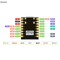 BAIKE บอร์ดพัฒนา ESP32-C3บอร์ดหลัก ESP32บอร์ดพัฒนา ESP32มินิบอร์ด WiFi บลูทูธ