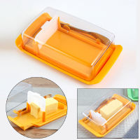 2021Butter Dish Box Container Cheese Server Sealing Storage Keeper Tray with Lid Kitchen Dinnerware for home Cutting Food Butter Box