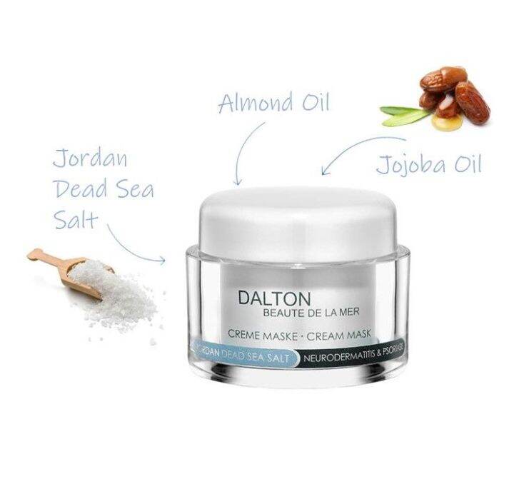 JORDAN DEAD SEA SALT CREAM MASK NEURODERMATITIS & PSORIASIS 50ML/BOT