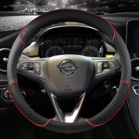 Car Steering Wheel Cover For Opel Astra (K) Corsa (E) Karl 2014-2022 Crossland X Grandland X Insignia 2017-2022 Auto Accessories Steering Wheels Acces