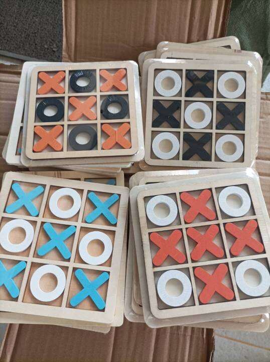 xo-wooden-toy-เกม-xo-เกมสุดคลาสสิคยอดฮิตทุกยุคทุกสมัย-ฝึกสมองประลองเชาว์-ฝึกไหวพริบและการวางแผน-เล่นได้ทุกวัย-ตั้งแต่เด็กจนผู้ใหญ่