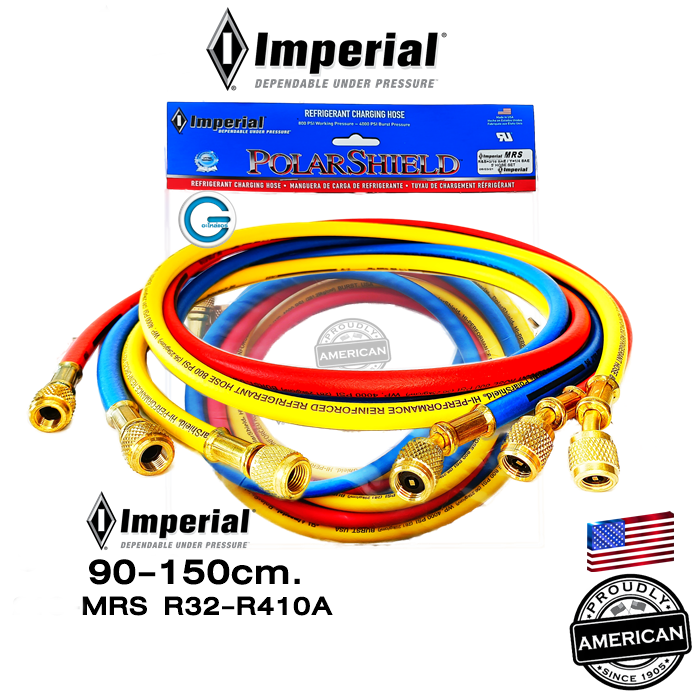 imperial-charging-hose-สายชาร์จน้ำยา-series-215mrs-150cm-r32-r410a-สาย3เส้น-made-in-usa