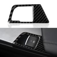 Carbon Fiber Sticker Car Electronic Handbrake Trim For Alfa Romeo Giulia 952 2017 - 2019 Car Accessories --- Stelvio NOT FIT