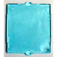 Lego part (ชิ้นส่วนเลโก้) No.60601 / 35315 Glass for Window 1 x 2 x 2 Flat Front