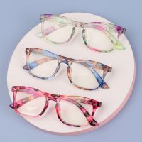 New Anti blue Light Reading Glasses Men Women Fashion Printing Presbyopic Glasses Vintage Computer Eyeglass Vision Care Eyewear