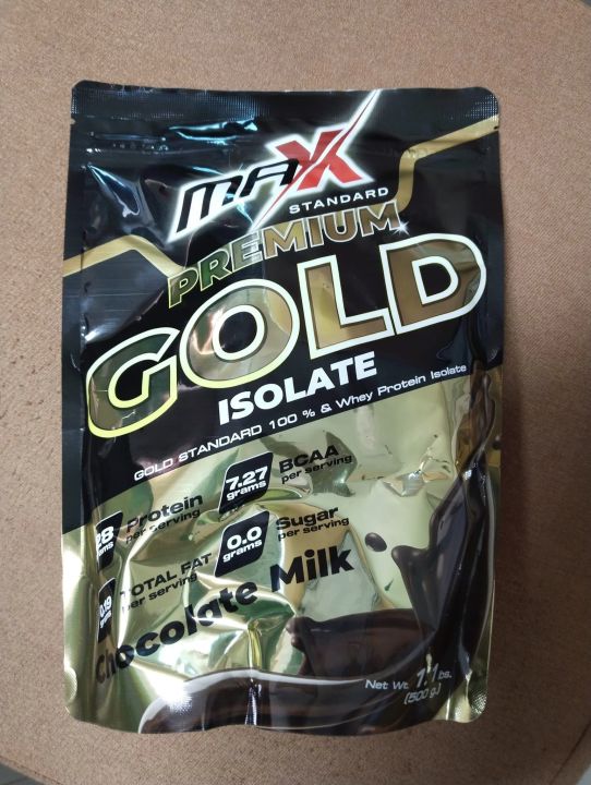 เวย์โปรตีน-max-standard-premium-gold-รส-ช็อคโกแลต