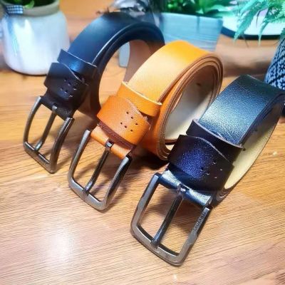 Young han edition belt punch restoring ancient ways mens leather business buckle belts needle ☋♈❣
