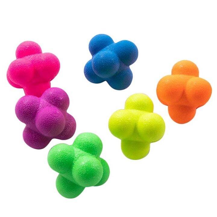 Reaction Balls Rubber Reaction Bounce Balls for Agility Reflex Coordination Training HandEye