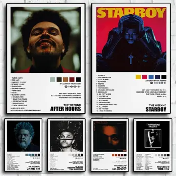 After Hours Album Cover The Weeknd Poster – Aesthetic Wall Decor