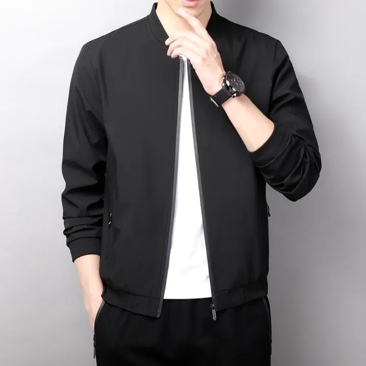 RMStop Korean Bomber Jacket Stylish and Thick With Hidden Pocket Inside ...