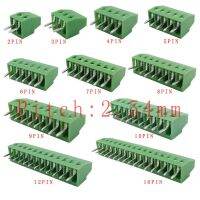 [HOT JJRQQZLXDEE 574] 5/10PCS 2.54Mm/0.1 Quot; pitch 2P 3P 4P 5P 6P 7P 8P 9P 10P 12P 16Pin PCB สกรูขั้วต่อบล็อก150V 6A สำหรับ26 18AWG สาย