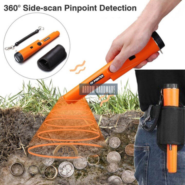 Metal Detector Waterproof Handheld Detector Automatic Pinpointing Gold ...