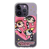 Magsafe เคสโทรศัพท์อะคริลิคแม่เหล็กสำหรับ iPhone 14 13 12 11 Pro Max 14 Plus ลาย Powerpuff สำหรับผู้หญิงเคสแข็งแบบใสกันกระแทกคุณภาพระดับพรีเมียม