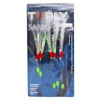 5 Pcs ตะขอตกปลาตกปลาทะเล Rigs Mackerel Barbed Hook เรือ Beach Bass Cod Pier Lure