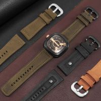 Suitable For Substitute Seven/Friday Genuine Leather Watch Strap Men S2 M2 P3 T2 Frosted Vintage Cowhide Bracelet 28mm SEVEN/FRIDAY Accessories