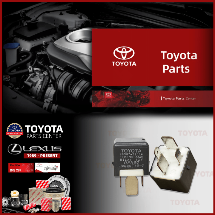 TOYOTA EQUIPPED WITH AUTOMOBILE HIGHPOWER FUSE BOX RELAY 12V 80A 4PINS MODFIED ELECTRONIC FAN