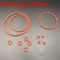 18pcs 70x2.5 70*2.5 72x2.5 72*2.5 74x2.5 74*2.5 75x2.5 75*2.5 (OD*Thickness) VMQ Food Grade Red Silicone Oil Seal O Ring Gasket Bearings Seals