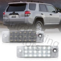 2Pc LED License Number Plate Light For Toyota 4Runner 1996-2018 Sequoia 2001-2016 Land Cruiser Prado Lexus GX470 Caldina Carina