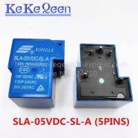 【♘COD Free Cas♘】 wuji39292 รีเลย์พลังงาน Sla-05vdc-sl-a Sla-12vdc-sl-a Sla-24vdc-sl-a Sla-48vdc-sl-a 5V 12V 24V 48V 30a 5pin T90กลุ่มของเปิดตามปกติ