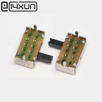 EClyxun 10Pcs SK23D07 8 Pin PCB On-off-on 2P3T DP3T Miniature Slide Switch Side Knob Handle High 5mm