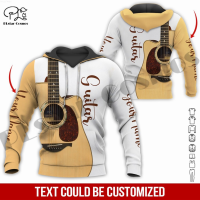 【Ready stock】2023 New StylePLstar Cosmos Terbaru 3Dprinted Musik Gitar Nama Kustom Hadiah Kekasih Harajuku Streetwear Unik Uniseks Hoodie/Kaus/Zip A-1{trading up}