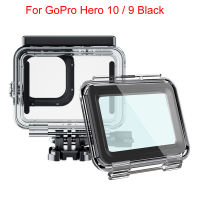 Xingchengec เคสสำหรับ Gopro 10 9กล้องดำน้ำใต้น้ำ60ม. กันน้ำ + หน้าจอสัมผัส