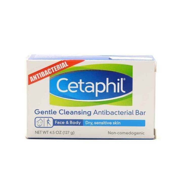 Cetaphil Gentle Cleansing Antibacterial Bar 127g | Lazada PH