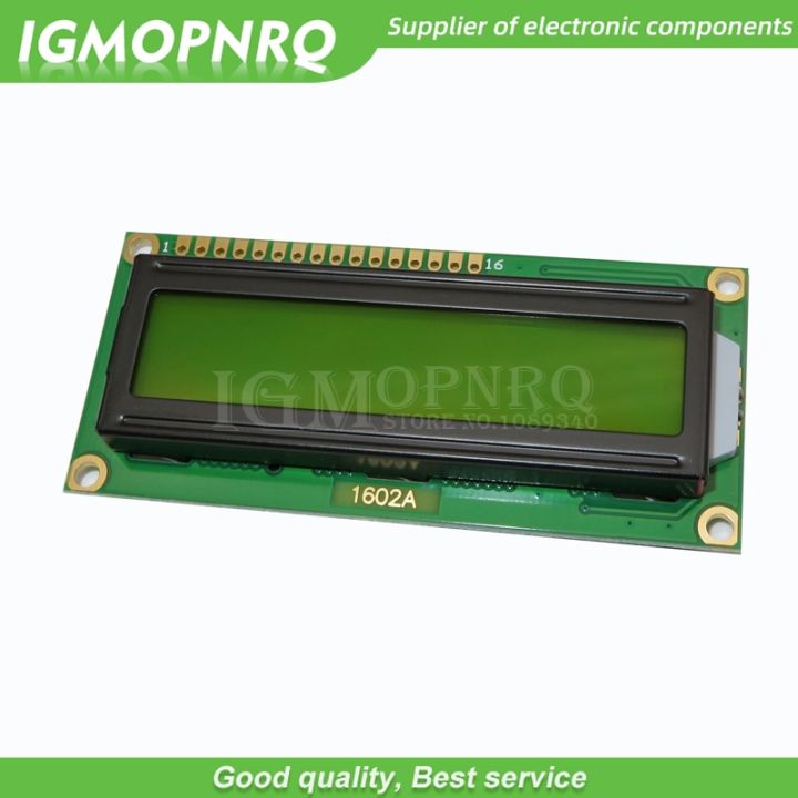 1pcs LCD1602 LCD 1602 yellow screen with backlight LCD display 1602A 5v