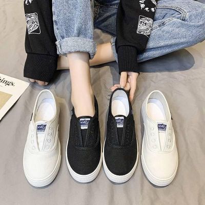 CODff51906at Fashion trend canvas shoes womens shoes spring autumn summer small white shoes slip-on shoes breathable casual shoes