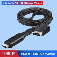 1080P PS2 HDMI Compatibale เสียงสนับสนุนสำหรับ PS 1/2จอแสดงผลโหมดสำหรับ HDTV PC full HD อะแดปเตอร์สายเคเบิล