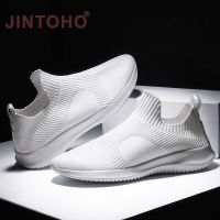 CODyx648 【JINTOHO】Cheap White Sneakers Fashion Men White Shoes Outdoor Fashion Korean Sport Shoes Super Lightweight Loafers