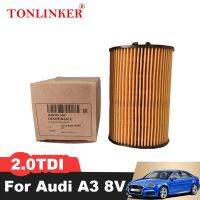 03N115562ตัวกรองน้ำมัน TONLINKER สำหรับ Audi A3 8V 2.0TDI 2013 2014 2015 2016 2017 2018 2019 2020อุปกรณ์ตกแต่งรถยนต์03N115466