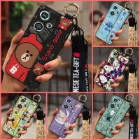 protective Original Phone Case For ZTE Nubia Z50 Anti-knock Lanyard Phone Holder Cartoon Soft Case Fashion Design New