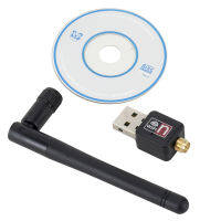 Grwibeou USB 2.0 150Mbps WiFi Wireless Network Card 802.11 bgn LAN Adapter with 2db Antenna for Laptop PC Mini Wifi Dongl