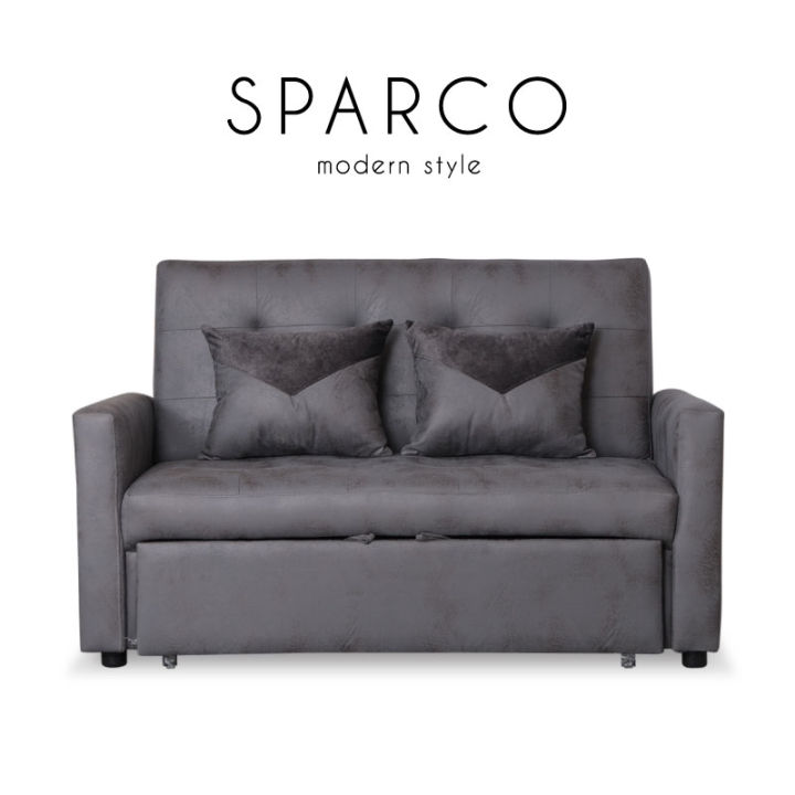 sparco-สปาร์โก้-โซฟาหนัง-pu-ปรับนอนได้-สำหรับ-2-3-ที่นั่ง