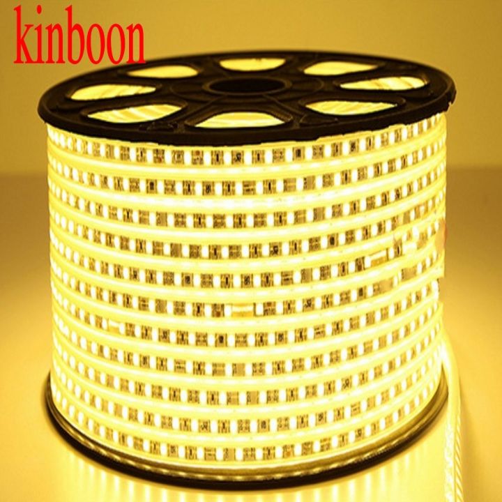 cw-waterproof-smd-5050-led-tape-ac220v-warm-white-flexible-strip-60-leds-meter-outdoor-garden-lighting-with-eu-power-plug