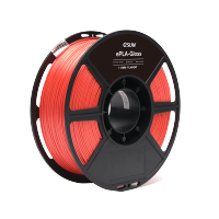 # RED สีแดง #eSUN ePLA-Gloss 1.75mm 1 Kg. ePLA Gloss 3d Printer Filament เส้นใยพลาสติก วัสดุการพิมพ์