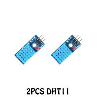 เซ็นเซอร์โมดูลอุณหภูมิ DHT11และความชื้นสัมพัทธ์สำหรับ Arduino 2ชิ้น