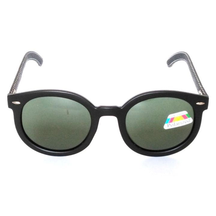 แว่นกันแดด-แว่นโพลาไรซ์-ป้องกัน-uv400-ตัดแสงสะท้อนรบกวน-ใส่สบายตา-ขาแว่นทำออกมาให้เหมือนหุ้มหนัง-รุ่น-3100p