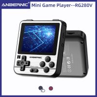 ✿♂ ANBERNIC RG280V Retro Games 16G/64G-5000 Games 2.8Inch IPS Screen Retro Portable Mini Handheld Game Console Children 39;s Gift 280V