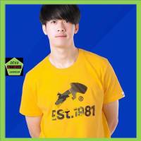 Rudedog เสื้อคอกลม ชาย  หญิง รุ่น Est Point  สีเหลือง