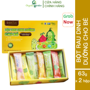 Combo 2 Hộp Bột rau củ dinh dưỡng cho bé Dalahouse 63gr