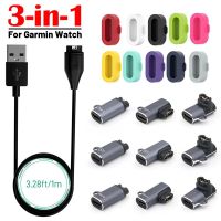 Charging Cable for Garmin Fenix 7 7S 7X 6 6S 6X Forerunner 955 945 USB Type C IOS Charger Adapter Watch Chargers with Dust Plug Cases Cases