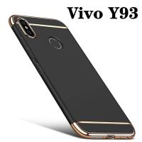 พร้อมส่ง Case for Vivo Y93 เคสโทรศัพท์วีโว่ เคสประกบหัวท้าย เคสประกบ3ชิ้น เคสหัวท้าย เคสกันกระแทก แบบไม่หนา สีเมทัลลิค หัวท้าย Vivo Y93